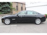Jet Black BMW 7 Series in 2012