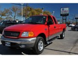 2004 Bright Red Ford F150 XLT Heritage SuperCab 4x4 #71531034