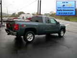 2012 Blue Granite Metallic Chevrolet Silverado 1500 LT Extended Cab 4x4 #71531033