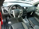 2013 Chrysler 200 Touring Convertible Black Interior