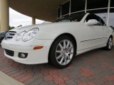 Arctic White Mercedes-Benz CLK in 2007