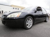 2003 Nighthawk Black Pearl Honda Accord EX V6 Sedan #71532124