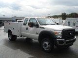 2012 Ford F450 Super Duty XL SuperCab Chassis 4x4 Front 3/4 View
