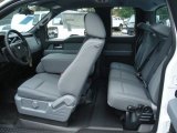 2013 Ford F150 XL SuperCab 4x4 Steel Gray Interior