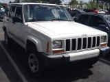 2001 Stone White Jeep Cherokee Sport 4x4 #71530914