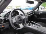 2008 Mazda MX-5 Miata Sport Roadster Black Interior