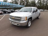 2012 Silver Ice Metallic Chevrolet Silverado 1500 LT Crew Cab 4x4 #71532022