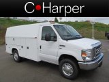 2012 Oxford White Ford E Series Cutaway E350 Commercial Utility Truck #71530891