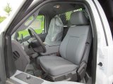 2012 Ford F550 Super Duty XL Regular Cab 4x4 Dump Truck Front Seat