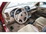 2003 Honda CR-V EX 4WD Saddle Interior
