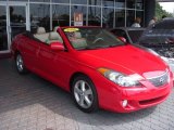Absolutely Red Toyota Solara in 2006