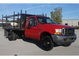 2001 Ford F450 Super Duty Vermillion Red