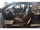 2012 Ford Mustang Shelby GT500 Coupe Charcoal Black/Silver Recaro Sport Seats Interior