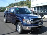 2013 Ford F150 Lariat SuperCab 4x4 Front 3/4 View