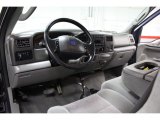 2004 Ford F350 Super Duty XLT SuperCab 4x4 Medium Flint Interior