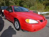 2001 Bright Red Pontiac Grand Am SE Sedan #71531346