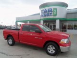 2012 Flame Red Dodge Ram 1500 SLT Quad Cab 4x4 #71531903