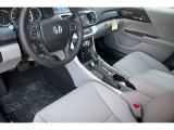 2013 Honda Accord EX-L V6 Sedan Gray Interior