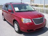2008 Inferno Red Crystal Pearlcoat Chrysler Town & Country Touring #7126287