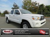 2010 Super White Toyota Tacoma V6 SR5 PreRunner Double Cab #71531870