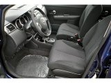 2012 Nissan Versa 1.8 SL Hatchback Charcoal Interior