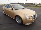Summer Gold Metallic Cadillac CTS in 2013