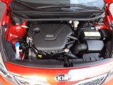 2013 Kia Rio EX Sedan 1.6 Liter GDI DOHC 16-Valve CVVT 4 Cylinder Engine