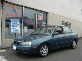 2001 Ocean Blue Hyundai Elantra GLS #71634246