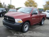 Deep Cherry Red Crystal Pearl Dodge Ram 1500 in 2012