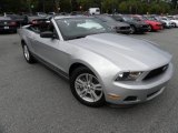 2012 Ingot Silver Metallic Ford Mustang V6 Convertible #71633951