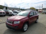 2012 Deep Cherry Red Crystal Pearl Jeep Compass Latitude 4x4 #71633876