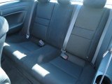 2010 Honda Civic Si Coupe Rear Seat