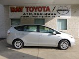 2012 Classic Silver Metallic Toyota Prius v Three Hybrid #71633596