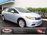 2012 Cool Mist Metallic Honda Civic EX Sedan #71633525