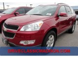 2012 Crystal Red Tintcoat Chevrolet Traverse LT AWD #71634069
