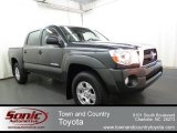 2011 Timberland Green Mica Toyota Tacoma V6 PreRunner Double Cab #71634048