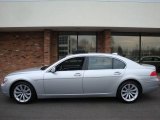 2007 Titanium Silver Metallic BMW 7 Series 750Li Sedan #7152124