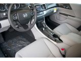 2013 Honda Accord EX-L V6 Sedan Gray Interior
