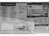 2013 Honda Accord EX-L V6 Sedan Window Sticker