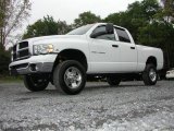 2005 Bright White Dodge Ram 2500 SLT Quad Cab 4x4 #71688446