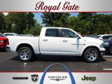 2012 Bright White Dodge Ram 1500 Laramie Crew Cab 4x4 #71688431
