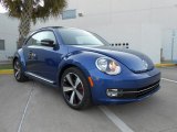 2013 Reef Blue Metallic Volkswagen Beetle Turbo #71688425