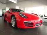 Guards Red Porsche Boxster in 2013