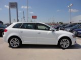 Ibis White Audi A3 in 2013