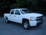 2007 Summit White Chevrolet Silverado 1500 LT Crew Cab 4x4 #71688417