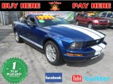 2008 Vista Blue Metallic Ford Mustang V6 Deluxe Coupe #71688370