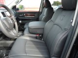 2012 Dodge Ram 3500 HD Laramie Crew Cab 4x4 Dually Front Seat