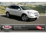 2011 White Diamond Tricoat Chevrolet Traverse LTZ AWD #71687748