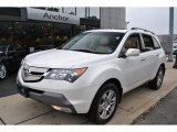 2009 Aspen White Pearl Acura MDX  #71687997