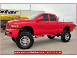 2005 Flame Red Dodge Ram 1500 SLT Quad Cab 4x4 #71745140